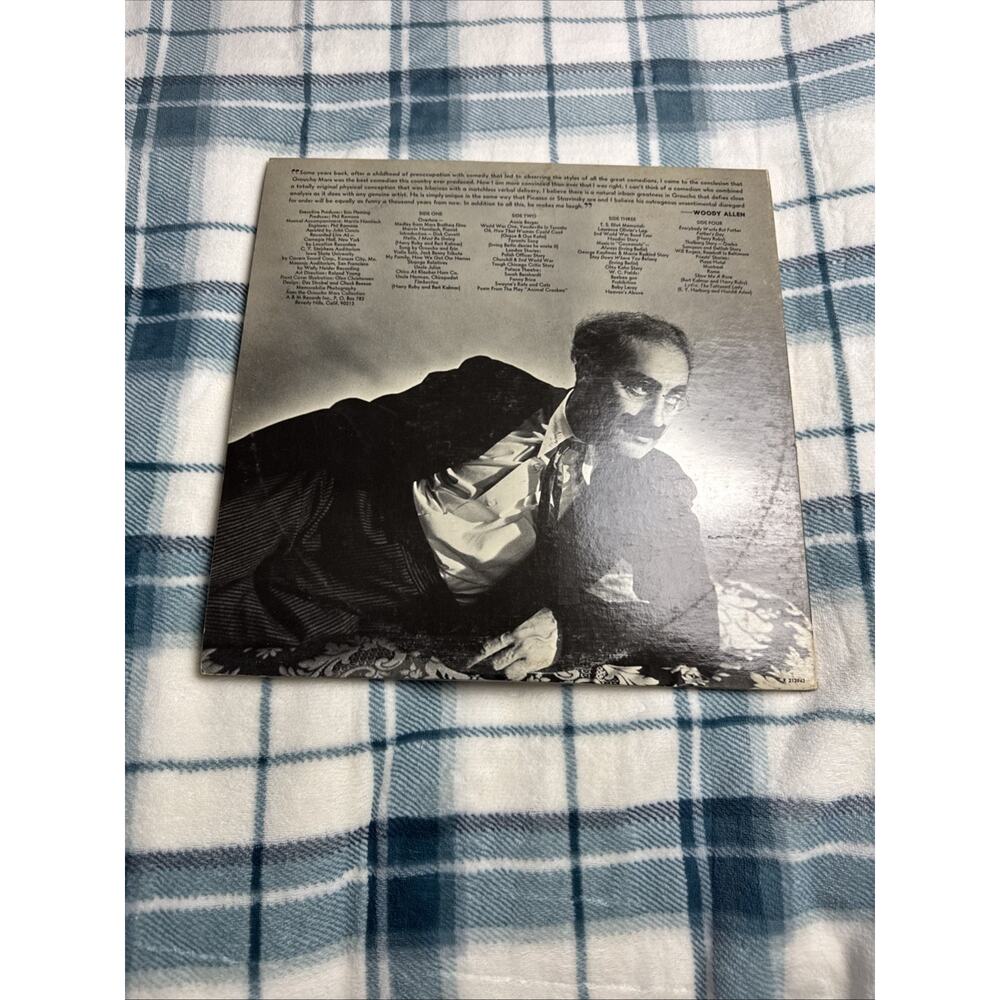 An Evening with Groucho, a two-record set released by A&M Records in 1972 - Picture 2 of 7